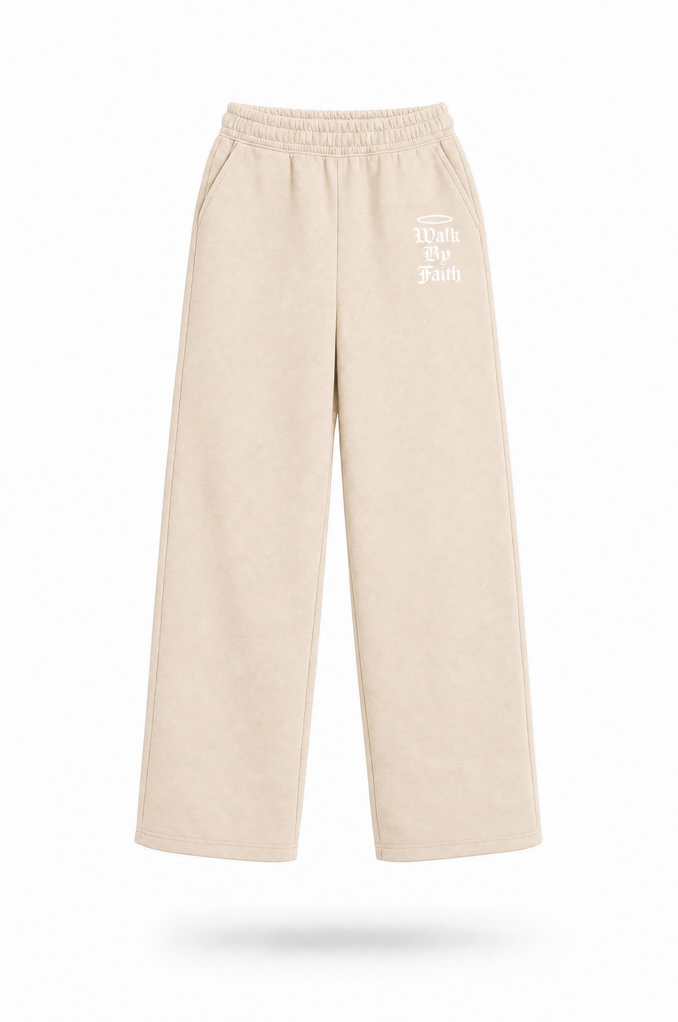 Walk By Faith Sweats Beige