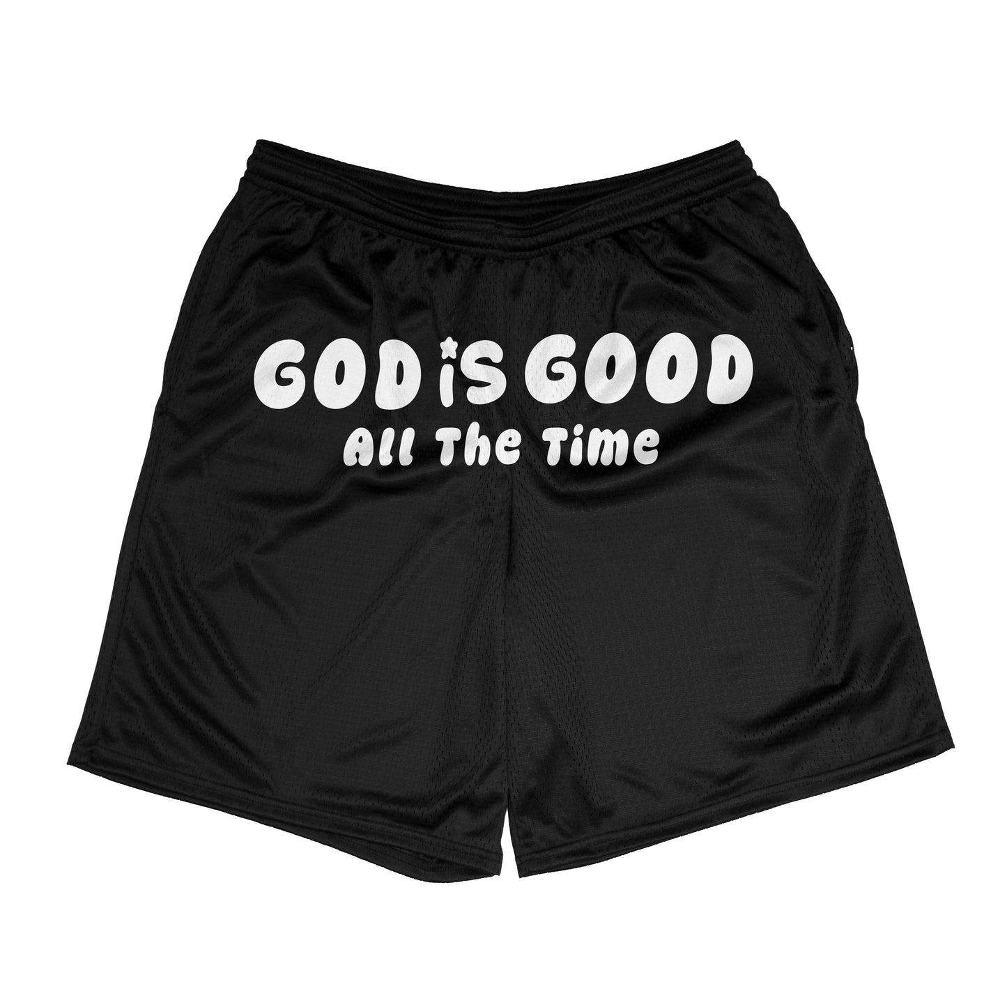 God Is Good Basketball Shorts